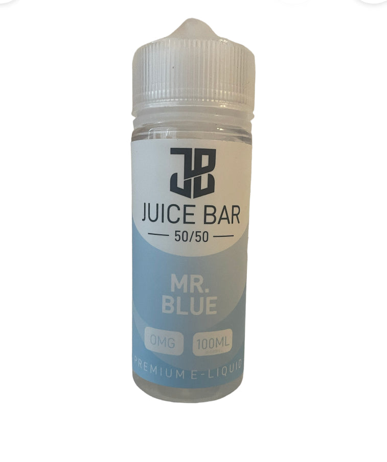 Juice Bar 100ml E-liquid 50/50 Mr Blue