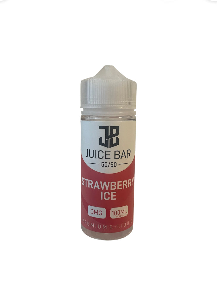 Juice Bar 100ml E-liquid 50/50 Strawberry ice