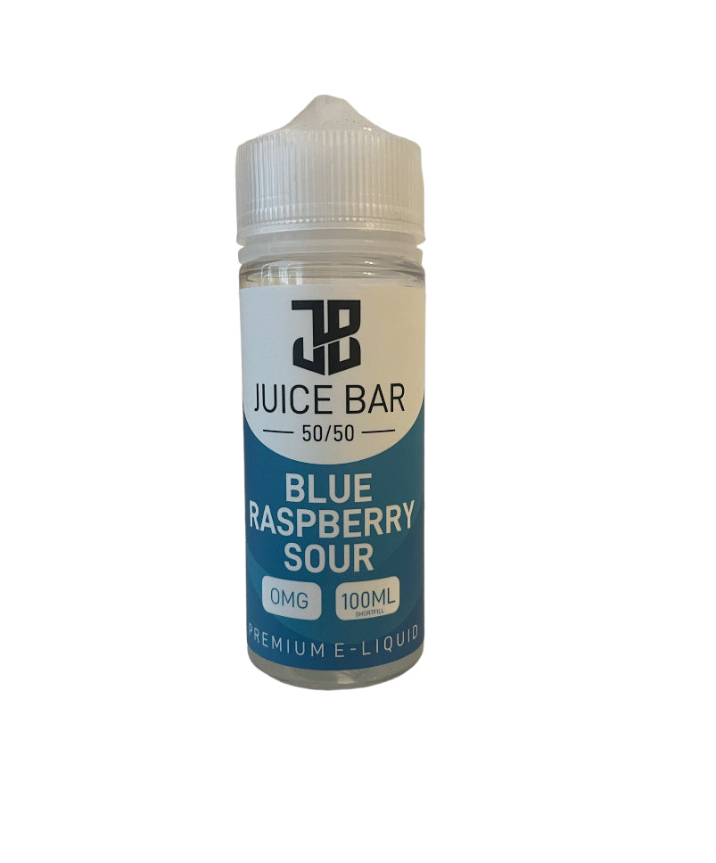 Juice bar E-liquid 100ml 50/50 Blue Sour Raspberry