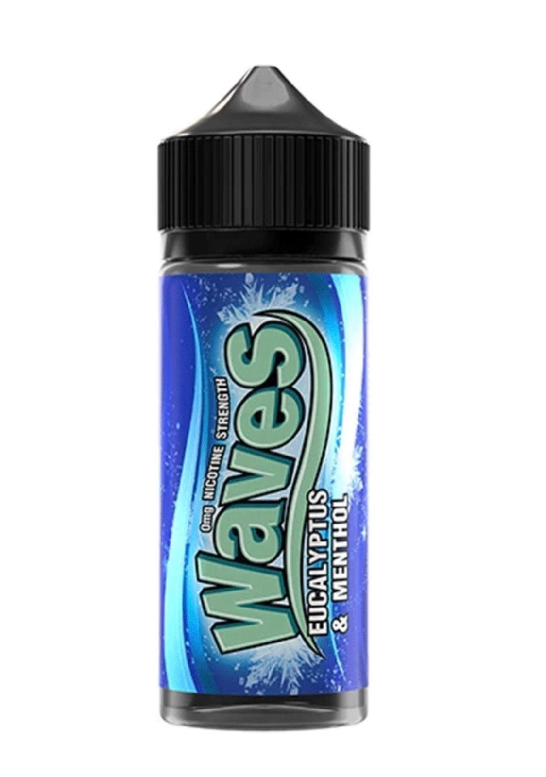 Eucalyptus & Menthol Waves E-liquid 100ML Shortfill