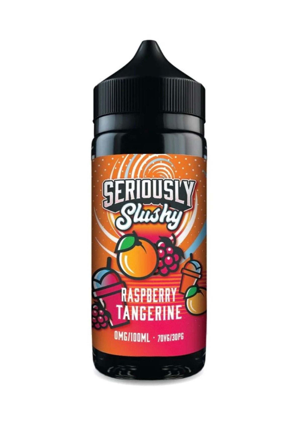 Raspberry Tangerine Seriously Slushy 100ml Shortfill