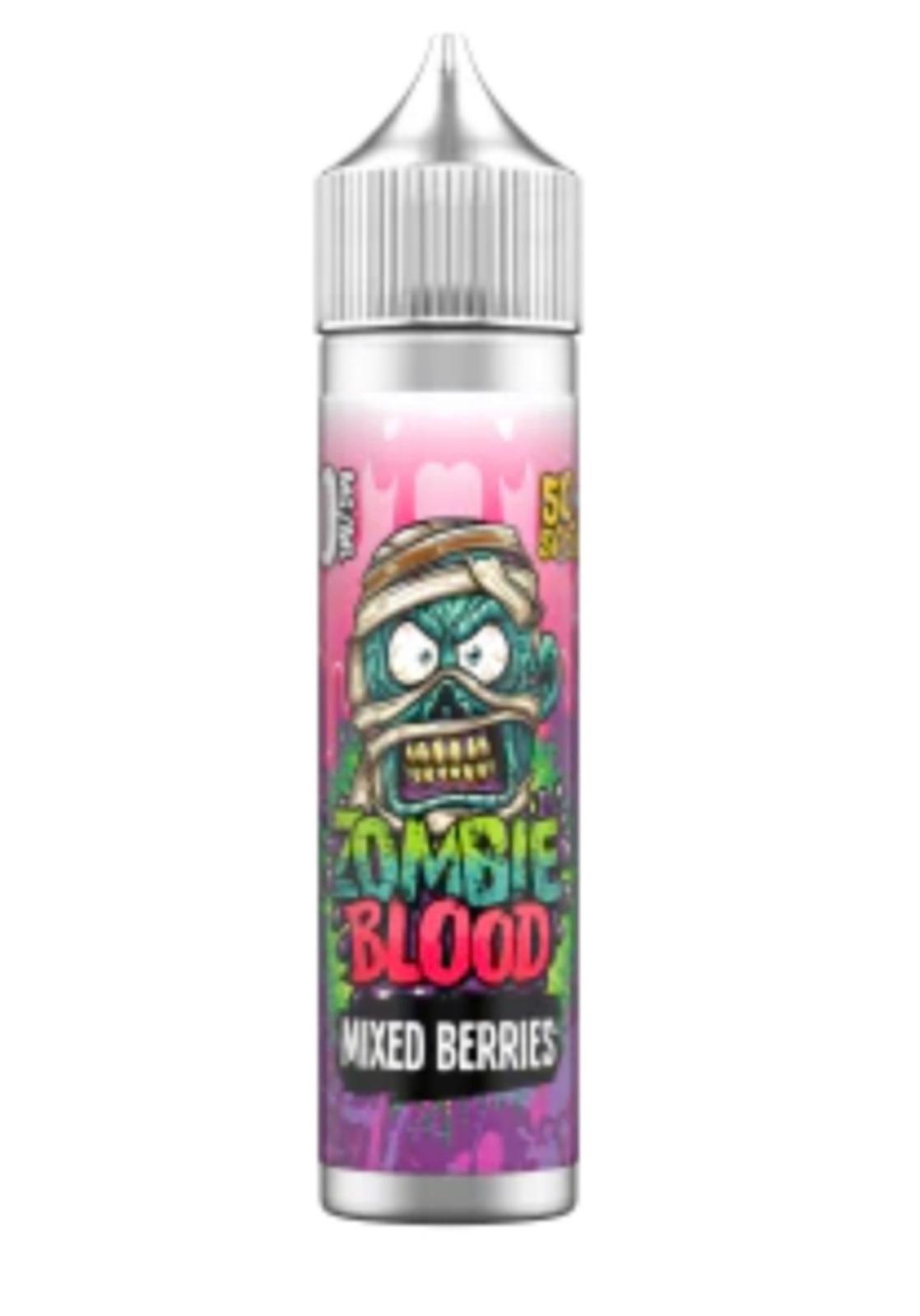 Mixed Berries Zombie Blood E-liquid 50ml Shortfill