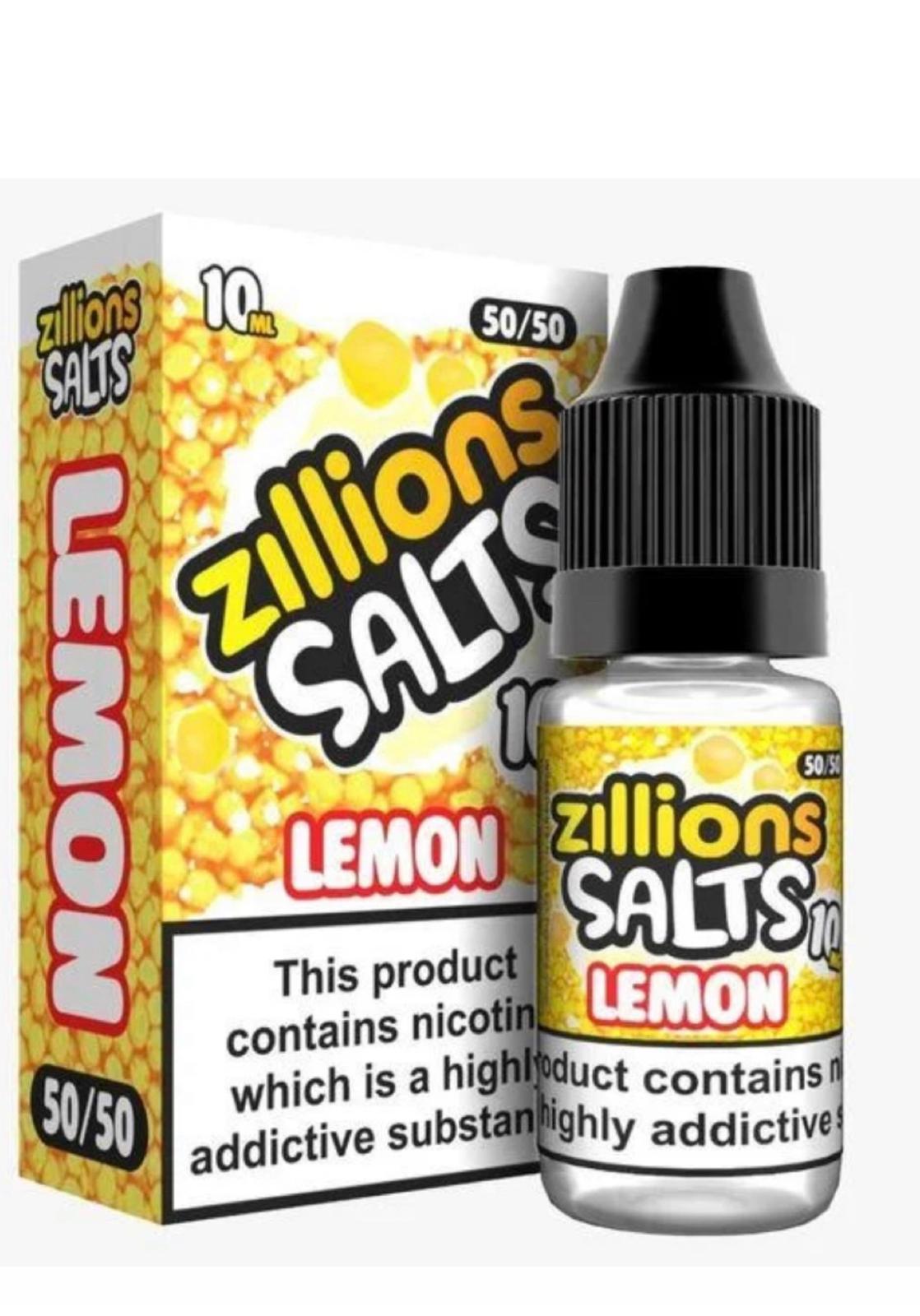 Lemon Zillions 10ml Nic Salt 20mg