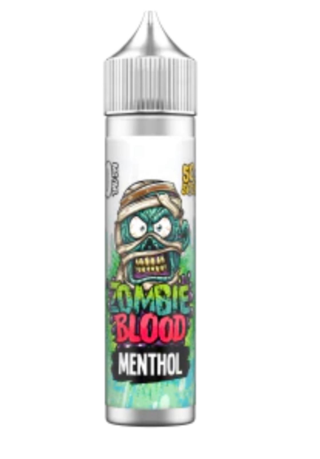 Menthol Zombie Blood E-liquid 50ml Shortfill