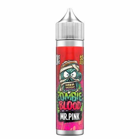 Mr Pink Zombie Blood E-liquid 50ml Shortfill