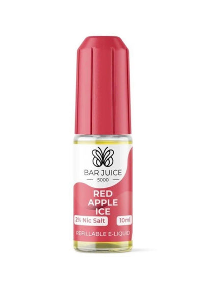 Red Apple Ice Bar Juice 5000 10ml Nic Salts E-liquid 10MG