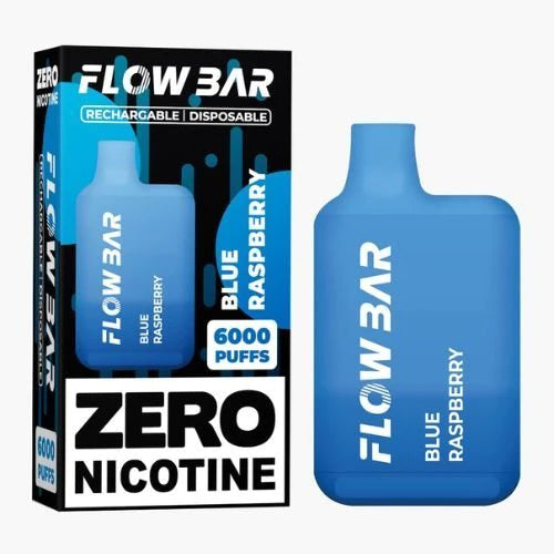 Blueberry Raspberry Flow Bar 6000 0% Nicotine Disposable Vape