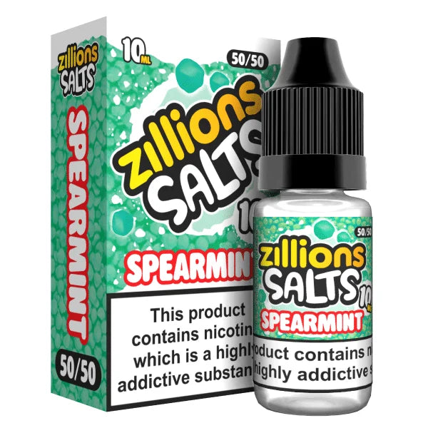 Spearmint Zillions 10ml Nic Salt 20mg